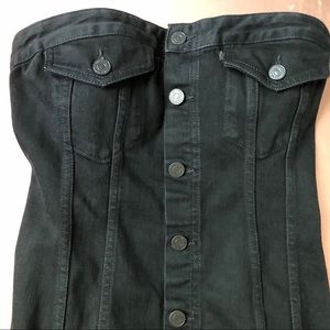 Levi’s Strapless Denim Dress